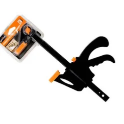 MORSETTO SGANCIO RAPIDO STRETTOIO MORSA DI SERRAGGIO FALEGNAME APERTURA 150 MM