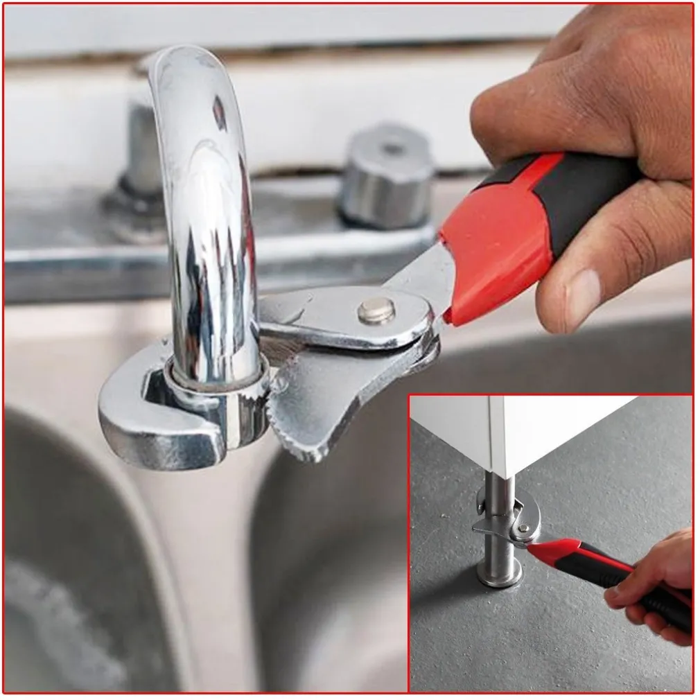 MULTI CHIAVE CHROME DADI BULLONI 3 IN 1 UNIVERSALE AUTOBLOCCO SNAP N GRIP 2 PZ