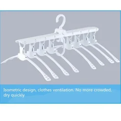 MULTI GRUCCE 8 IN 1 SALVA SPAZIO APPENDIABITI GRUCCIA ORGANIZZA ARMADIO CASA 360