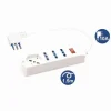 MULTIPRESA 1 PRESA UNIVERSALE SCHUKO+3 BIPASSO 10/16A SPINA 10A CAVO 1.5MT 80083