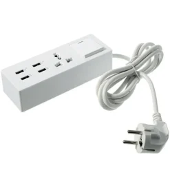 MULTIPRESA CIABATTA ELETTRICA CON 1 PRESE UNIVERSALI 4 USB CON INTERRUTTORE