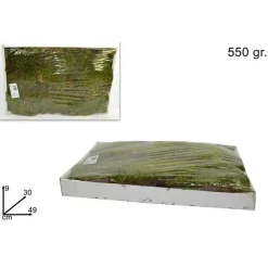 MUSCHIO PER PRESEPE SCATOLA DA 550 GR PER RIVESTIMENTO E DECORAZIONI NATALIZIE