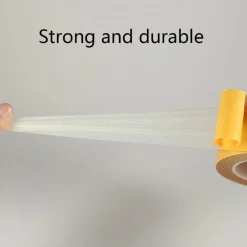 NASTRO ADESIVO IN FIBRA DI VETRO A DOPPIA FACCIATA FORTE FISSAGGIO TAPPETO PELLE 10MTX5CM