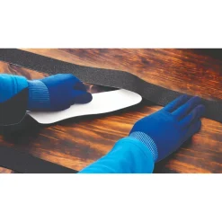 NASTRO ADESIVO NERO PER INTERNO/ESTERNO ANTICADUTA ANTISCIVOLO SENZA RESIDUI 25MMX5MT