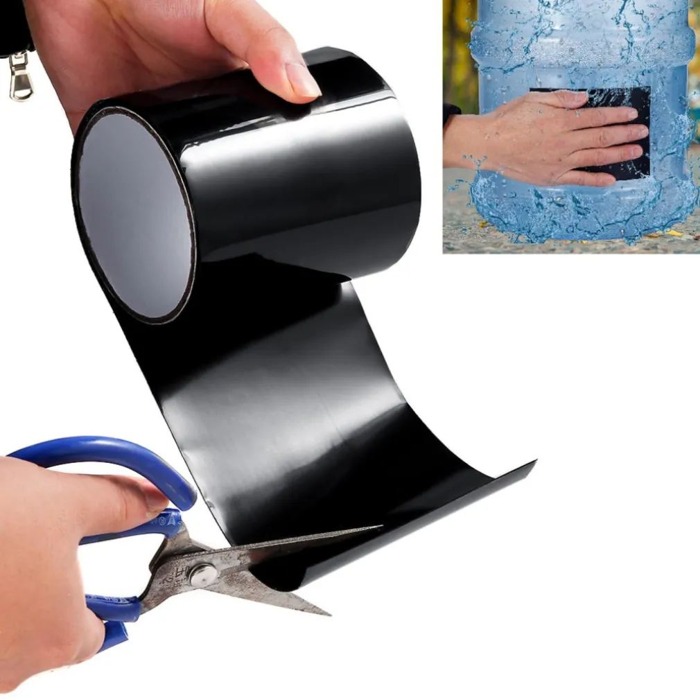 NASTRO ADESIVO PER RIPARAZIONE IMMEDIATA PERDITE TUBI ACQUA RESISTENTE WATERPROF