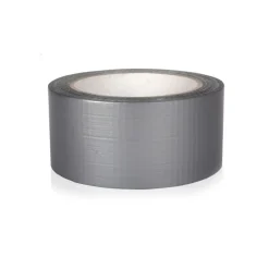 NASTRO AMERICANO GRIGIO TELATO RESISTENTE 50MM X 25MT EXTRAFORTE IMPERMEABILE SIGILLA RIPARA IMBALLA
