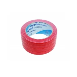 NASTRO AMERICANO ROSSO TELATO RESISTENTE 50MMX25MT EXTRAFORTE IMPERMEABILE SIGILLA RIPARA