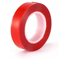 NASTRO BIADESIVO IN ACRILICO TRASPARENTE ULTRA RESISTENTE PER STRIP LED 5MX20MM