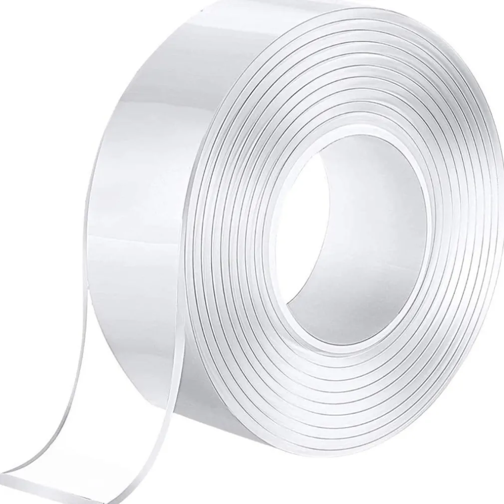 NASTRO BIADESIVO TRASPARENTE MILLEUSI ADESIVO ATTACCA TUTTO 3CM X 2 MT ACRILICO