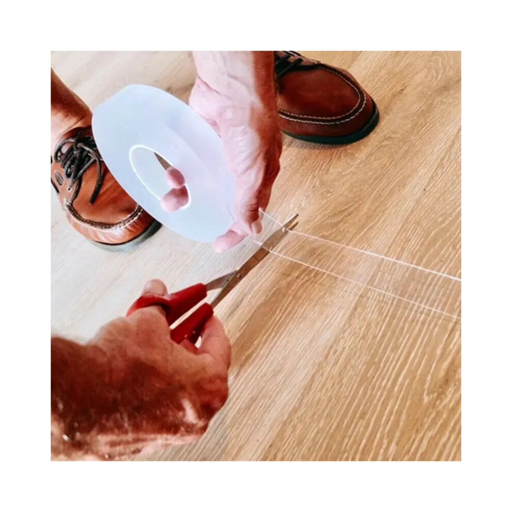 NASTRO BIADESIVO TRASPARENTE MILLEUSI ADESIVO ATTACCA TUTTO 3CM X 2 MT ACRILICO