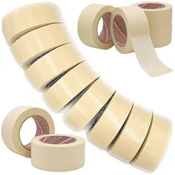 NASTRO CARTA GOMMATA PROFESSIONALE 6 ROTOLI 50X50 MT PER MASCHERATURE PITTURA