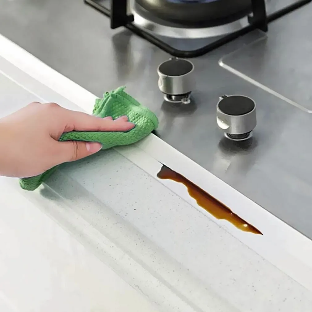 NASTRO SIGILLANTE PIEGHEVOLE IMPERMEABILE ANTIMUFFA PER BAGNO CUCINA 3.4 MT BIANCO