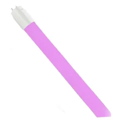 NEON OPACO LED LUCE ROSA VERDE 18 W TUBO ATTACCO T8 120CM LUCE COLORATA