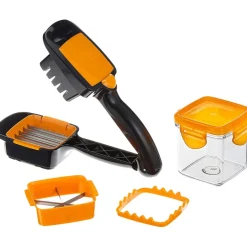 NICER DICER QUICK AFFETTA VERDURE 7 PEZZI MULTIFUNZIONE CUCINA VERDURA FRUTTA