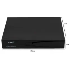 NVR 16CH CANALI REC&LIVE FULL HD 1080P WIFI H.264 H.265 SWITCH POE 5MPX NVR1616