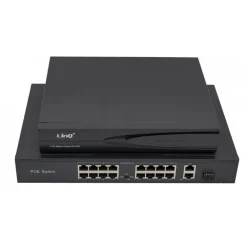 NVR 16CH CANALI REC&LIVE FULL HD 1080P WIFI H.264 H.265 SWITCH POE 5MPX NVR1616