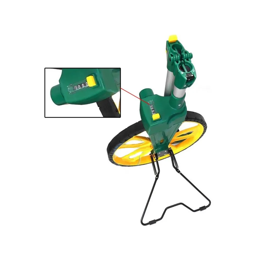 ODOMETRO MISURATORE DI DISTANZA METRO STRADALE ROTELLA METRICA RUOTA 12"