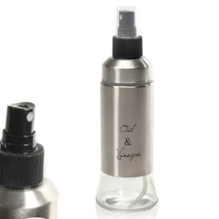 OLIERA BOTTIGLIA CON EROGATORE SPRAY OLIO CONDIMENTO VETRO 170ML SATINATO 813108