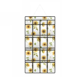 ORGANIZER A SOSPENSIONE DA PARETE 16 SCOMPARTI TASCHE PORTA OGGETTI 45x88 CM