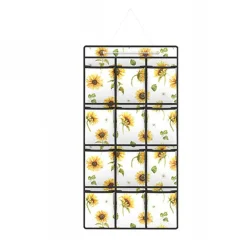 ORGANIZER A SOSPENSIONE DA PARETE 12 SCOMPARTI TASCHE PORTA OGGETTI 40x90 CM