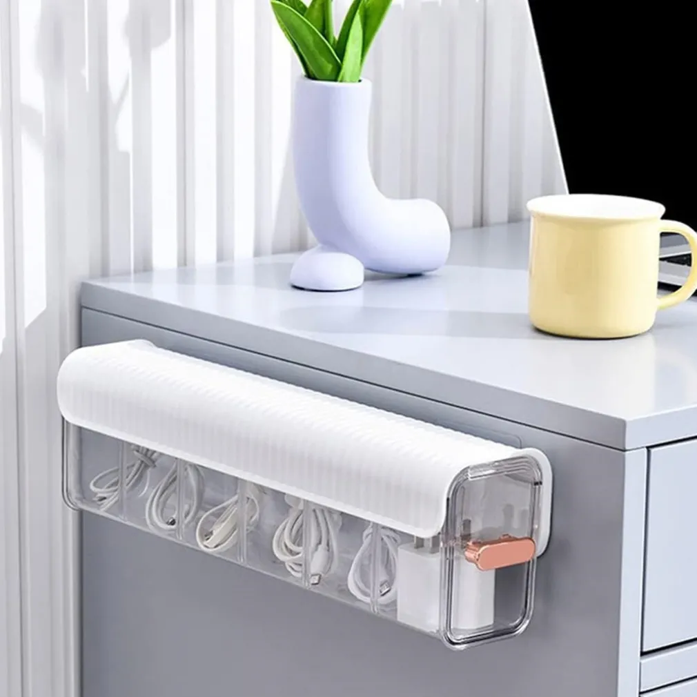 ORGANIZER BOX SCATOLA ORGANIZZATORE DA PARETE CON AUTOADESIVO CASSETTI CONTENITORE