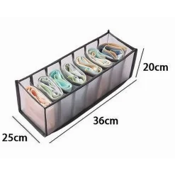 ORGANIZER ORGANIZZATORE PER ARMADIO CASSETTI MOBILE PIEGHEVOLE 7 SCOMPARTI 87407