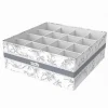 ORGANIZER PER ARMADIO 16 SCOMPARTI SCATOLA SALVASPAZIO 32X32X12CM FANTASIA 87332