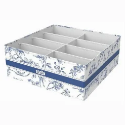 ORGANIZER PER ARMADIO 8 SCOMPARTI SCATOLA SALVASPAZIO 32X32X12CM FANTASIA 87330