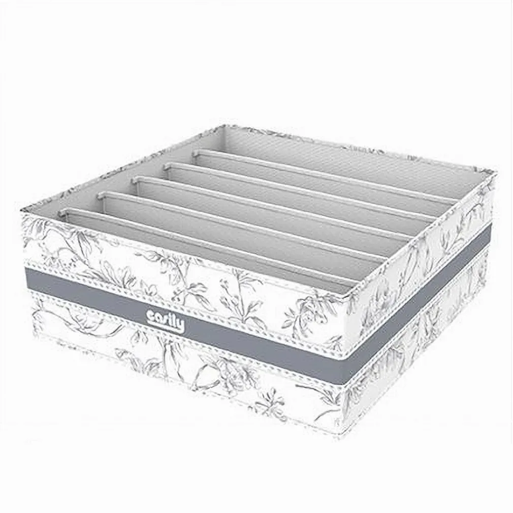 ORGANIZER PER ARMADIO 6 SCOMPARTI SCATOLA SALVASPAZIO 32X32X12 CM FANTASIA 87329