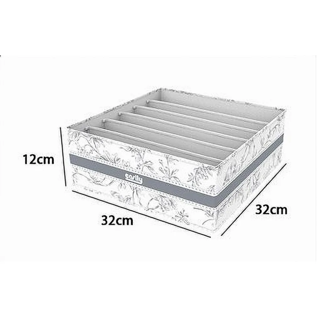 ORGANIZER PER ARMADIO 6 SCOMPARTI SCATOLA SALVASPAZIO 32X32X12 CM FANTASIA 87329