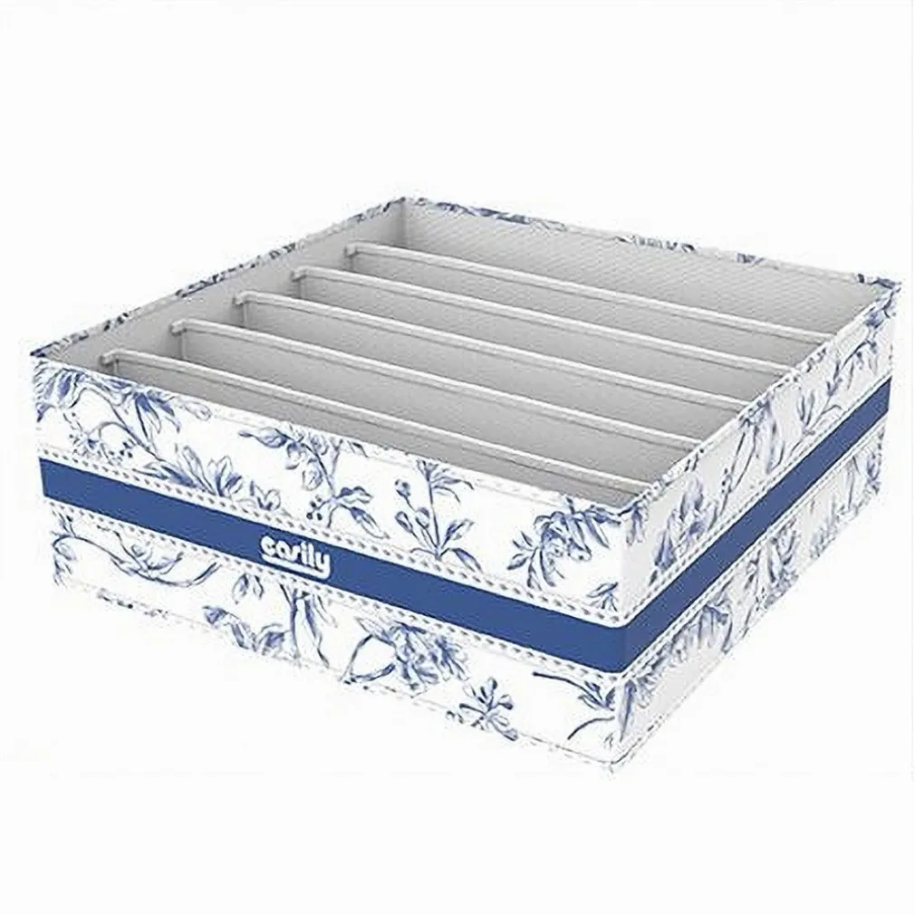 ORGANIZER PER ARMADIO 6 SCOMPARTI SCATOLA SALVASPAZIO 32X32X12 CM FANTASIA 87329