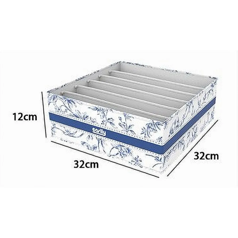 ORGANIZER PER ARMADIO 6 SCOMPARTI SCATOLA SALVASPAZIO 32X32X12 CM FANTASIA 87329