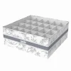 ORGANIZER PER ARMADIO 24 SCOMPARTI SCATOLA SALVASPAZIO 32X32X12CM FANTASIA 87334