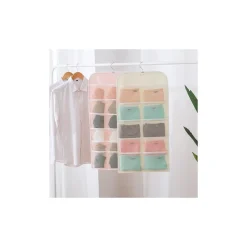 ORGANIZER PER PORTA REGGISENI CALZE E BIANCHERIA INTIMA A DUE LATI 15/30 POSTI