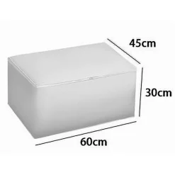 ORGANIZER PER VESTITI SCATOLE PIEGHEVOLI SALVASPAZI CONTENITORE 60X45X30CM 87420