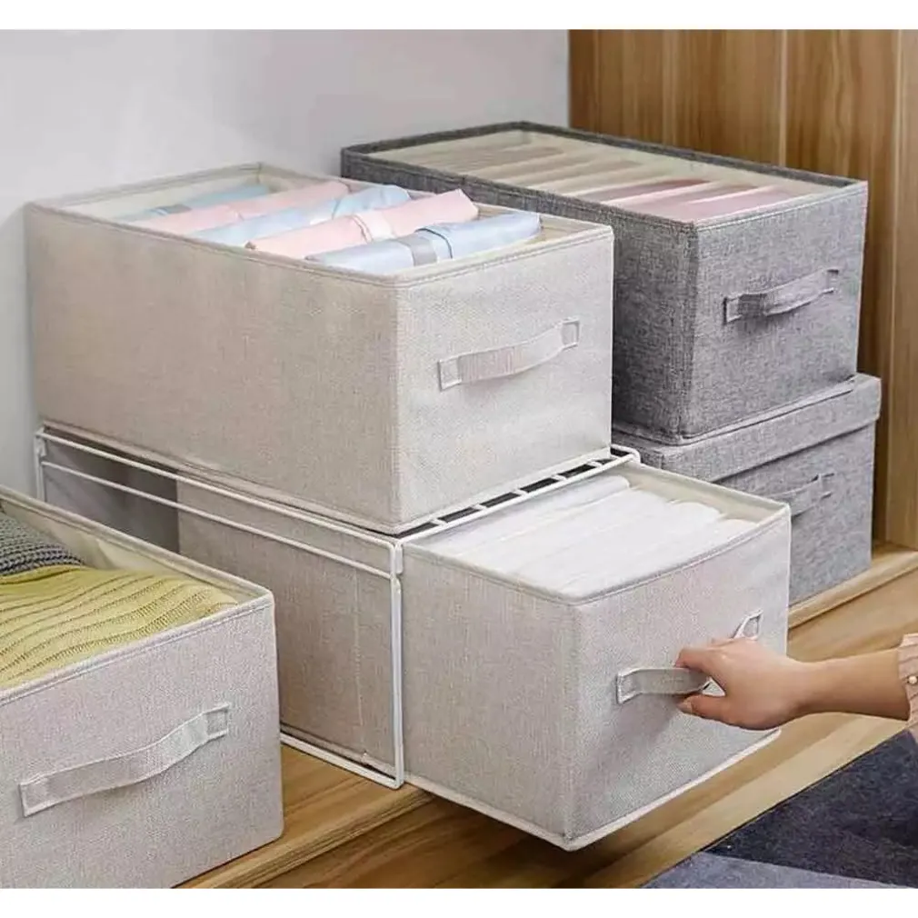 ORGANIZER SALVASPAZI ARMADI PIEGHEVOLE 12 SCOMPARTI CONTENITORE 44X20X30CM 87405