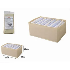 ORGANIZER SALVASPAZI ARMADI PIEGHEVOLE 12 SCOMPARTI CONTENITORE 44X20X30CM 87405
