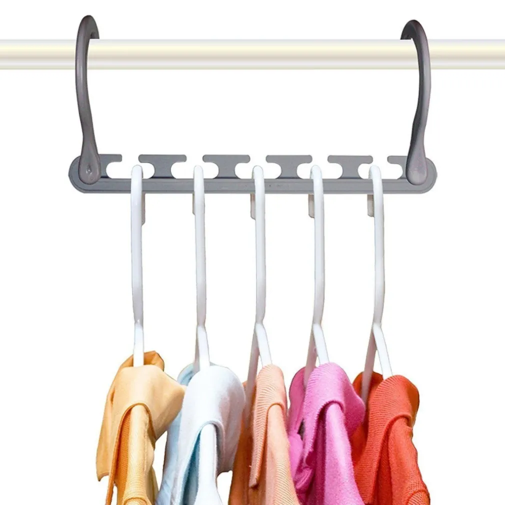 ORGANIZER SALVASPAZIO 10 PORTA STAMPELLE GRUCCE PER ARMADIO WONDER HANGER MAX