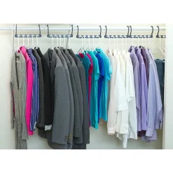 ORGANIZER SALVASPAZIO 10 PORTA STAMPELLE GRUCCE PER ARMADIO WONDER HANGER MAX