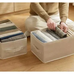 ORGANIZER SALVASPAZIO ARMADI PIEGHEVOLE 9 SCOMPARTI CONTENITORE 44X20X30CM 87404