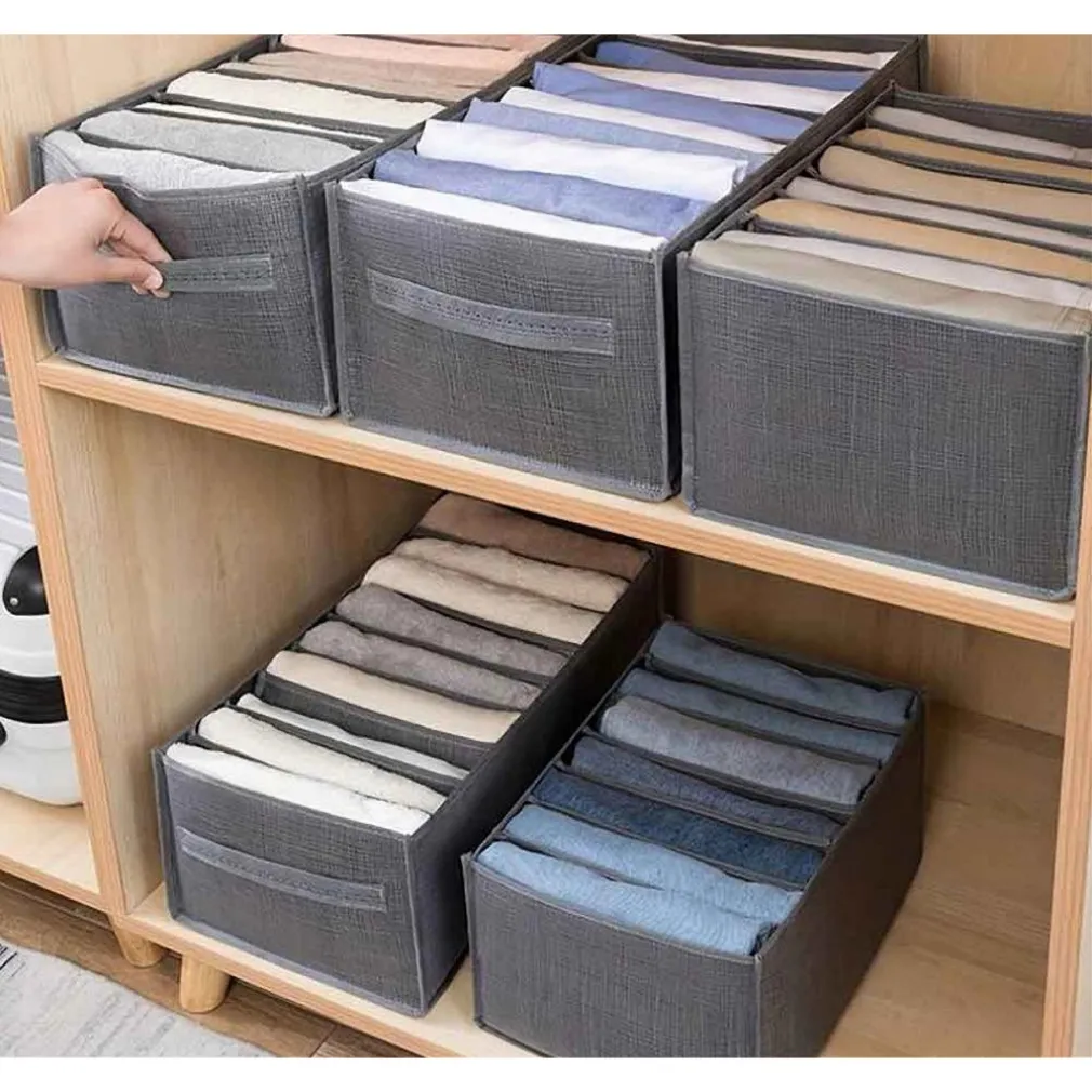 ORGANIZER SALVASPAZIO ARMADI PIEGHEVOLE 9 SCOMPARTI CONTENITORE 44X20X30CM 87404