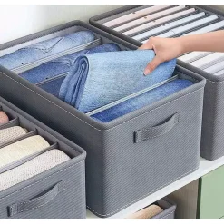 ORGANIZER SALVASPAZIO PER ARMADI SCATOLA PIEGHEVOLE 9 SCOMPARTI 36X20X25CM 87402