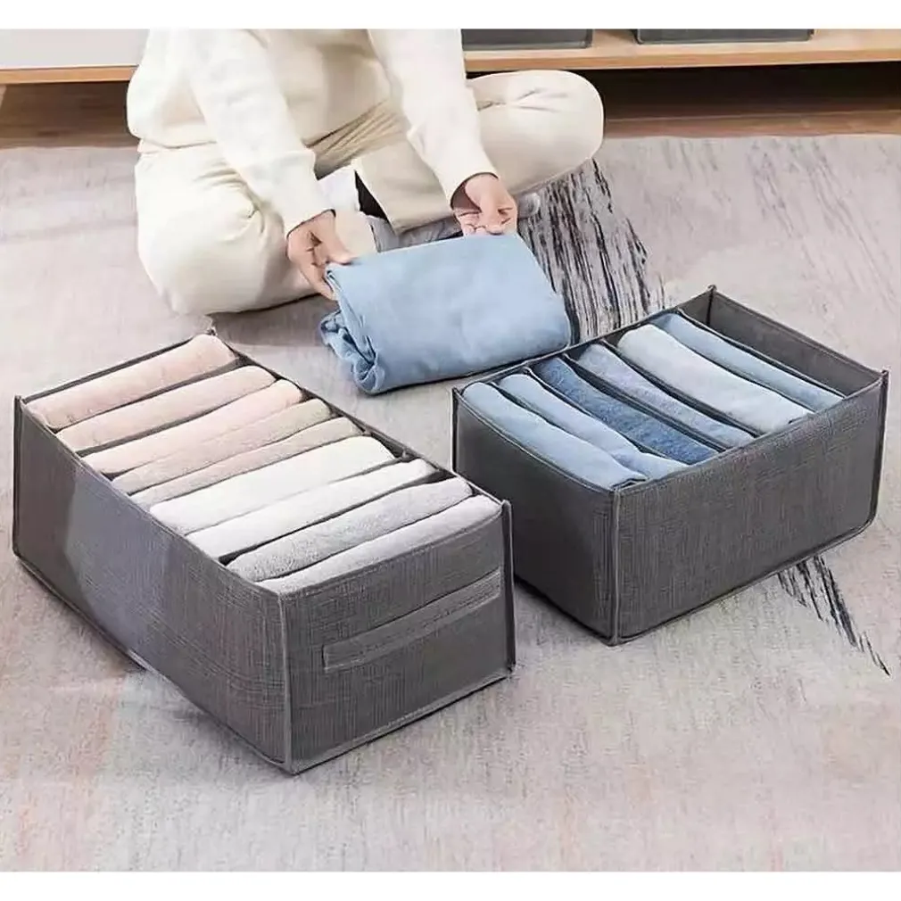 ORGANIZER SALVASPAZIO PER ARMADI SCATOLA PIEGHEVOLE 9 SCOMPARTI 36X20X25CM 87402