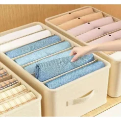 ORGANIZER SALVASPAZIO PER ARMADI SCATOLA PIEGHEVOLE 9 SCOMPARTI 36X20X25CM 87402