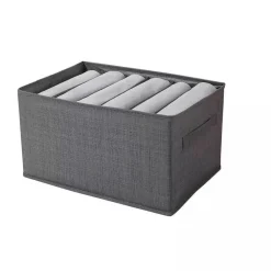 ORGANIZER SALVASPAZIO PER ARMADI SCATOLA PIEGHEVOLE 6 SCOMPARTI 44X20X30CM 87403