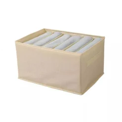 ORGANIZER SALVASPAZIO PER ARMADI SCATOLA PIEGHEVOLE 6 SCOMPARTI 36X20X25CM 87401