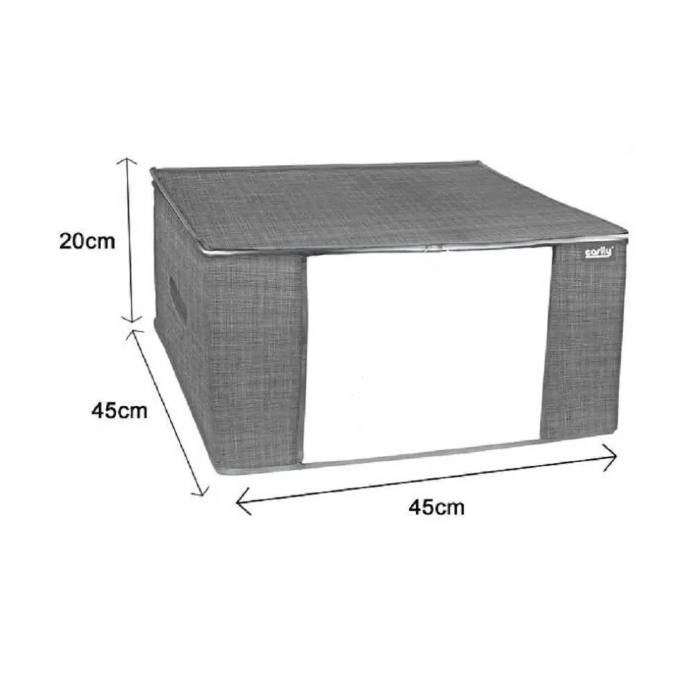 ORGANIZZATORE ORGANIZER SCATOLA CONTENITORE ARMADI SALVASPAZIO 45X45X20 CM 69710