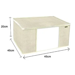 ORGANIZZATORE ORGANIZER SCATOLA CONTENITORE ARMADI SALVASPAZIO 45X45X20 CM 69710