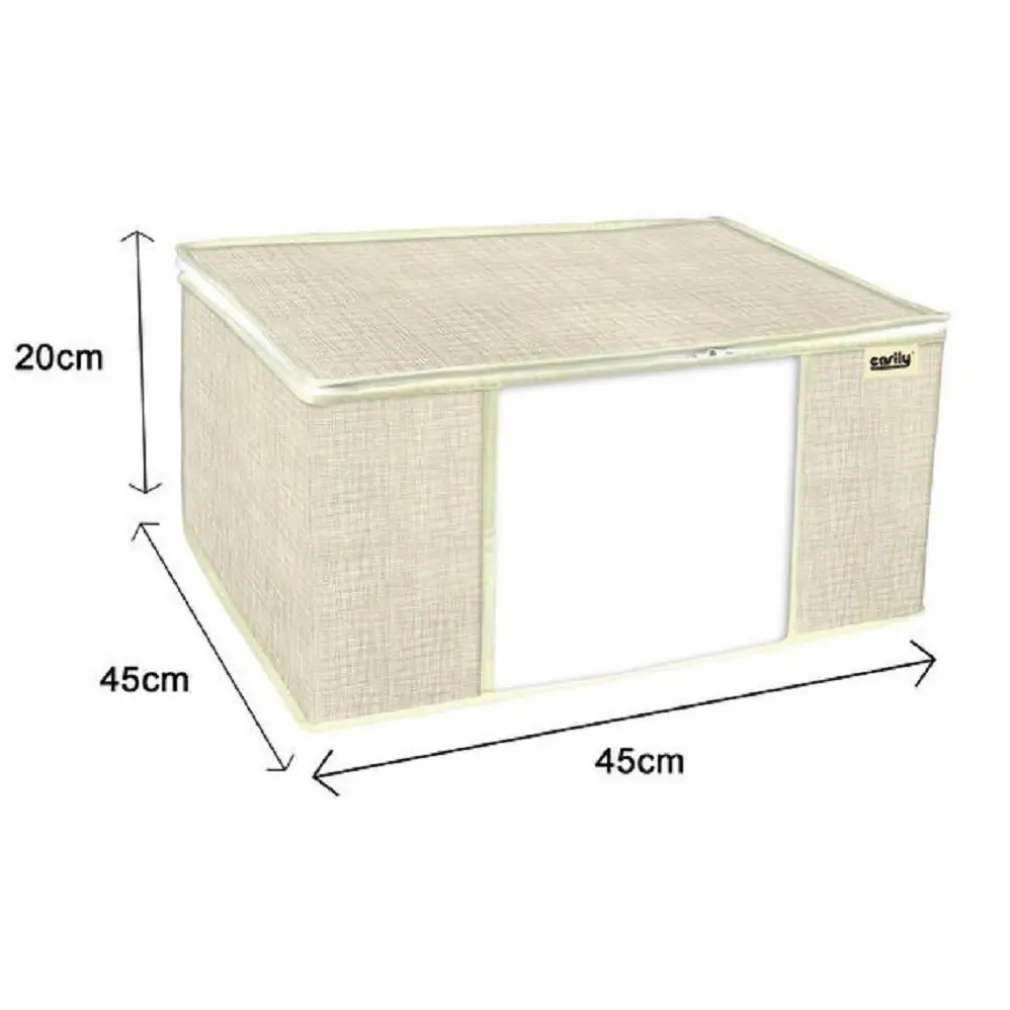 ORGANIZZATORE ORGANIZER SCATOLA CONTENITORE ARMADI SALVASPAZIO 45X45X20 CM 69710