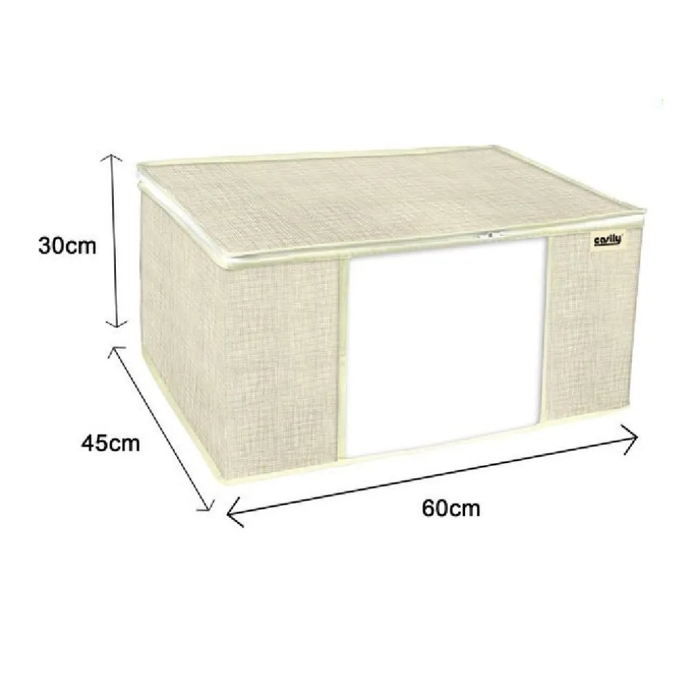 ORGANIZZATORE SCATOLA ORGANIZER SALVASPAZIO CONTENITORE ARMADI 60X45X30CM 69711